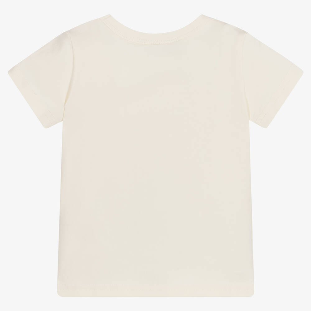 Rock Your Baby-تيشيرت قطن جيرسي لون عاجي للمولودات | Childrensalon Outlet