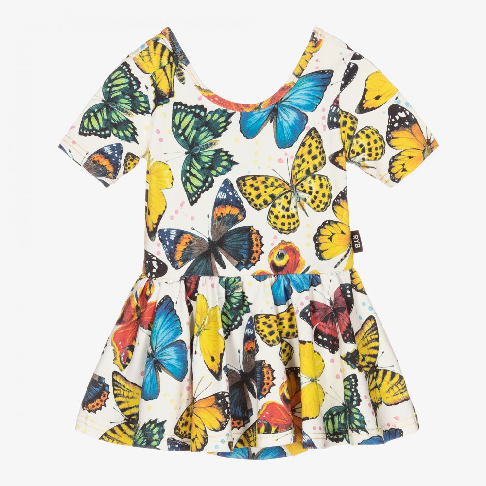 Rock Your Baby - Платье с бабочками для малышек | Childrensalon