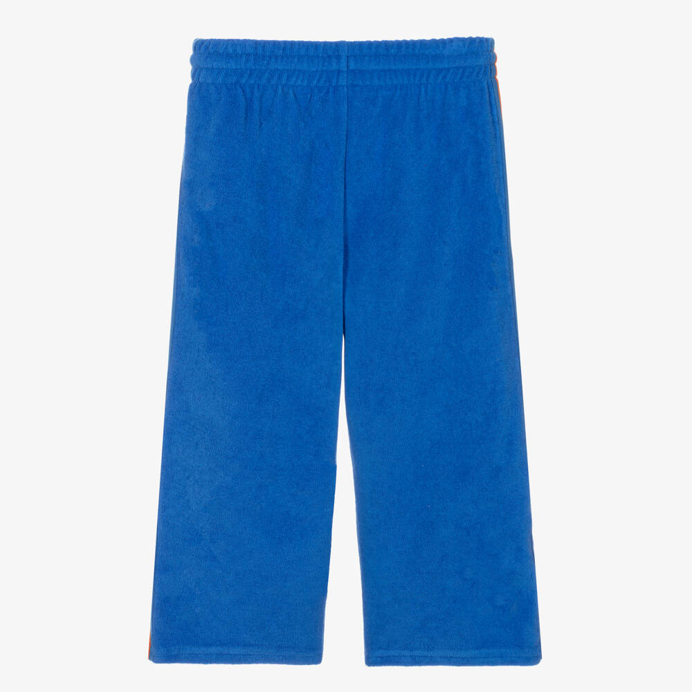 Rock Your Baby-Blue Terry Side Stripe Joggers | Childrensalon Outlet
