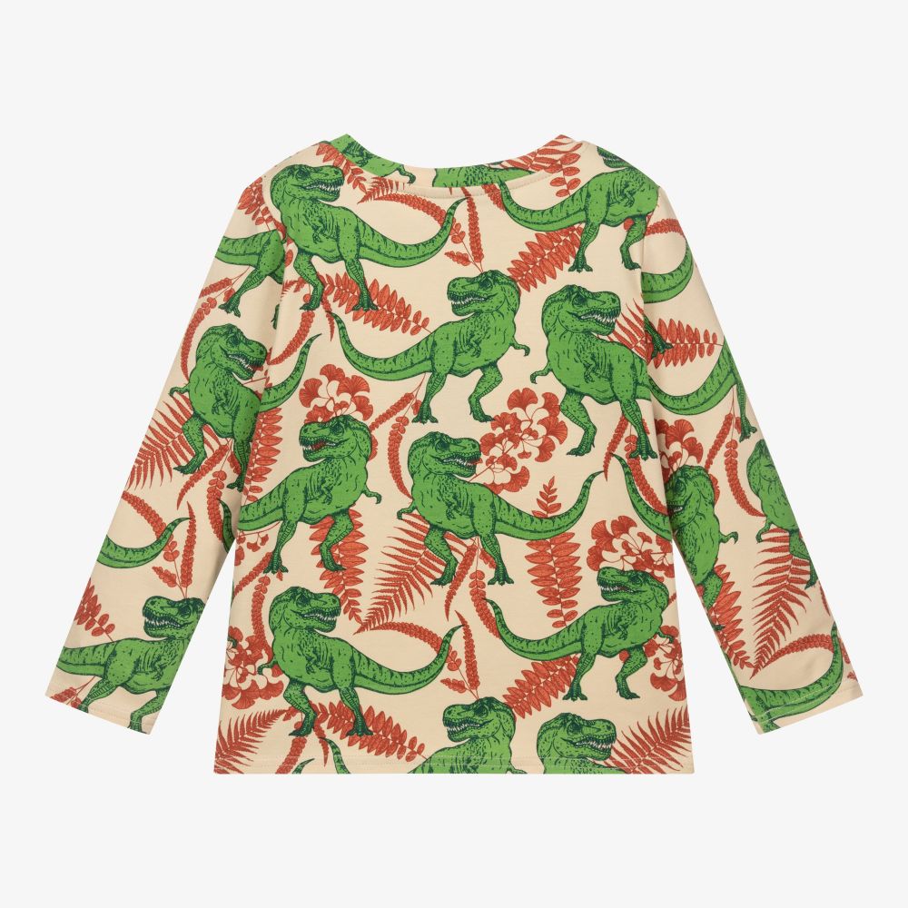 Rock Your Baby-توب قطن جيرسي لون بيج للأولاد | Childrensalon Outlet