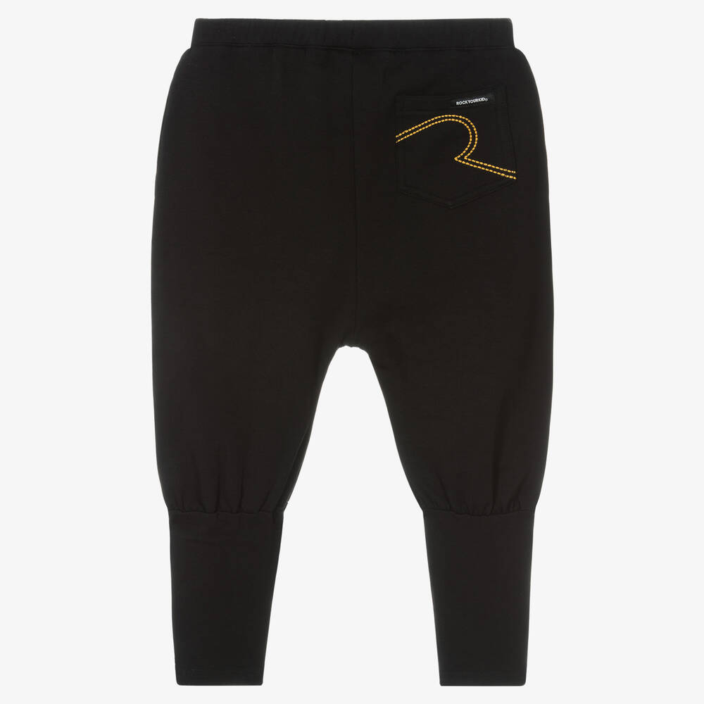 Rock Your Baby-Черные джоггеры для мальчиков | Childrensalon Outlet