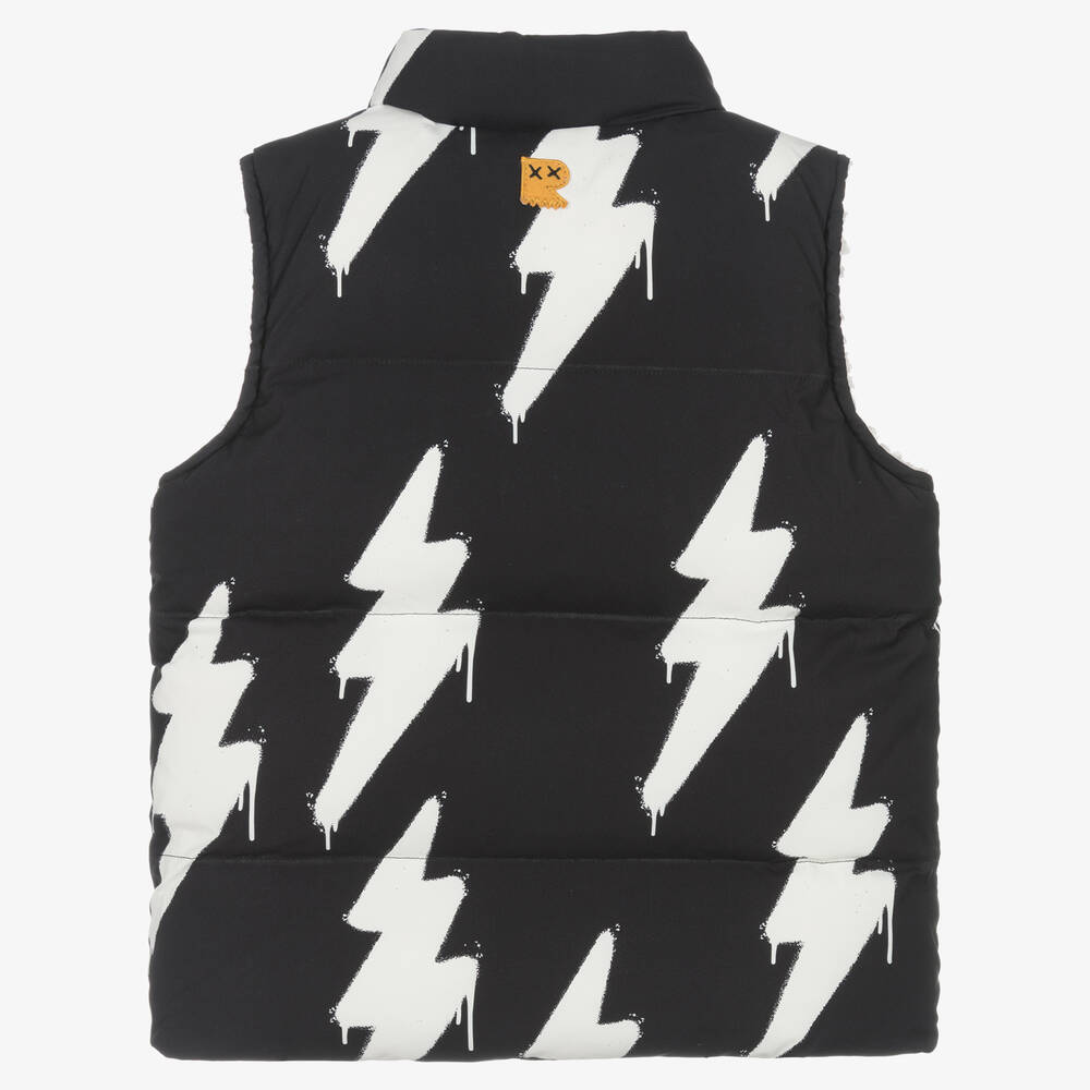Baby boy black gilet online