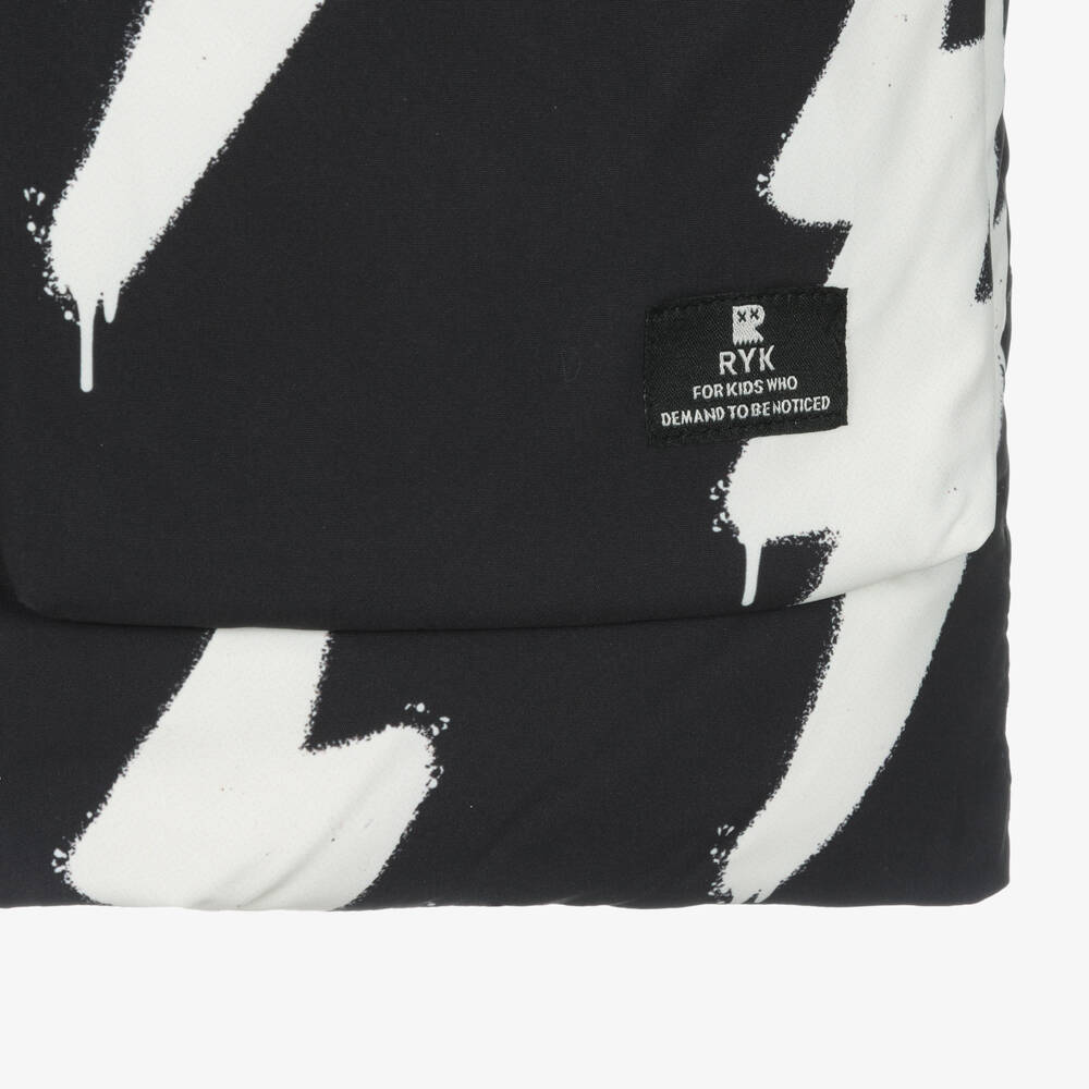 Rock Your Baby-Черно-кремовый жилет с молниями | Childrensalon Outlet