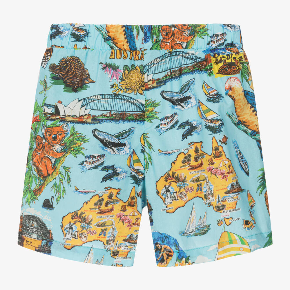 Rock Your Baby-Boys Cotton Print Shorts | Childrensalon Outlet