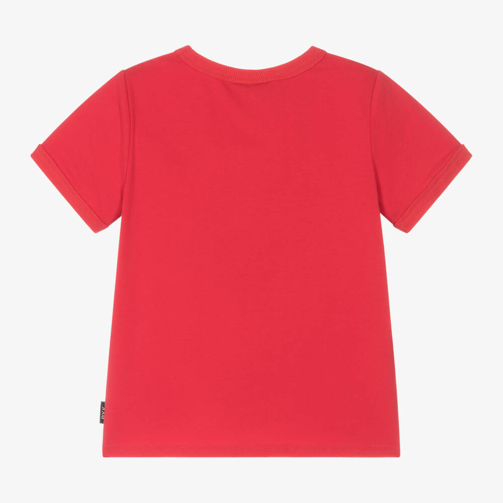 Rock Your Baby-Boys Festive Santa Red Tee | Childrensalon Outlet