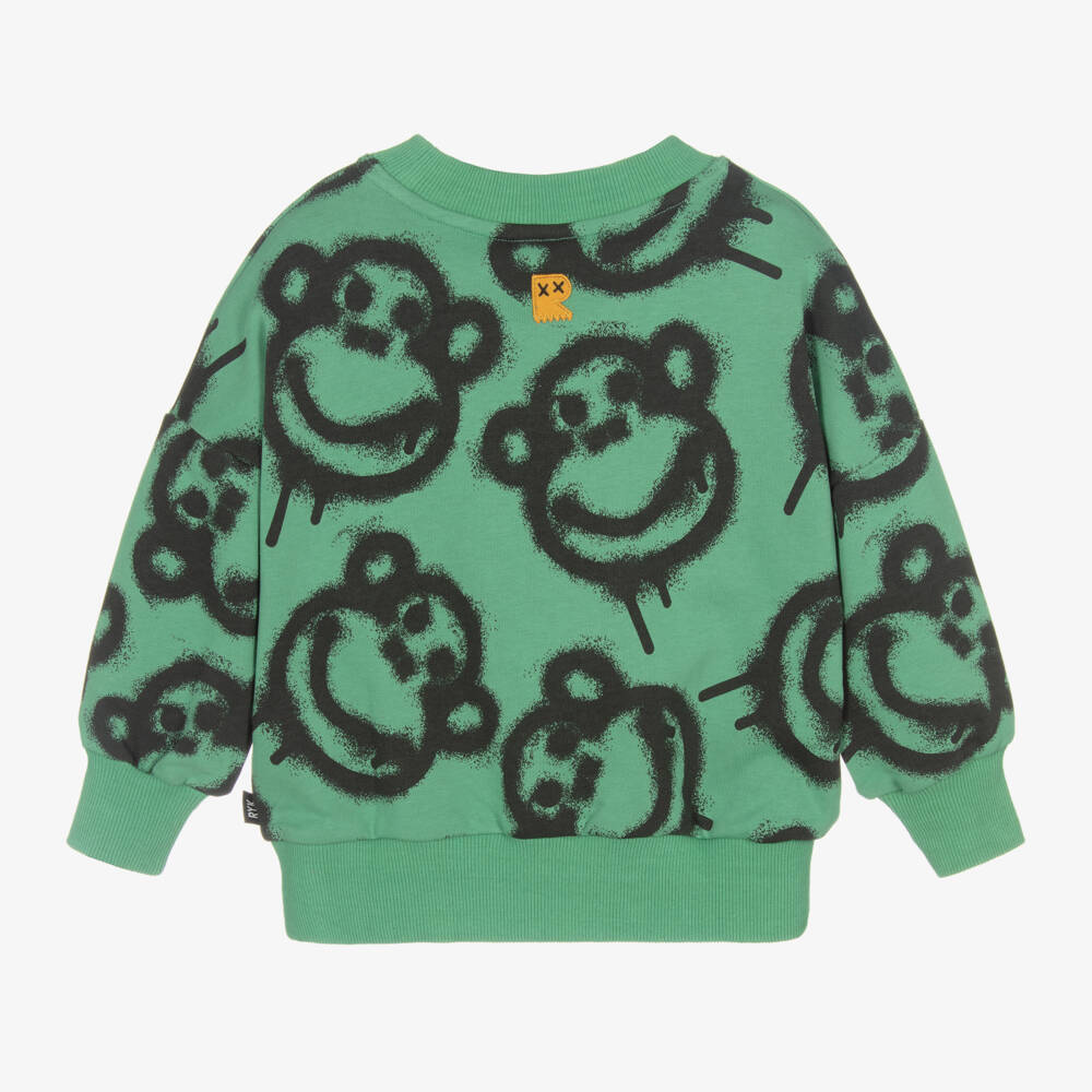 Rock Your Baby-Boys Graffiti Monkey Jumper | Childrensalon Outlet