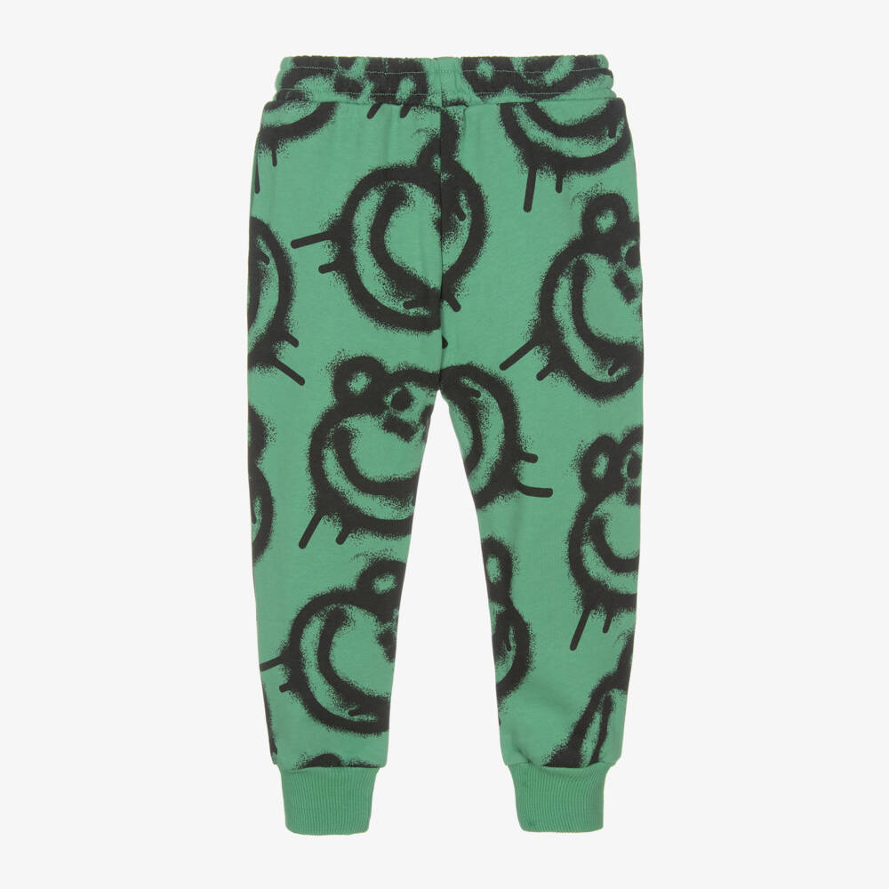 Rock Your Baby-Boys Green Monkey Print Joggers | Childrensalon Outlet