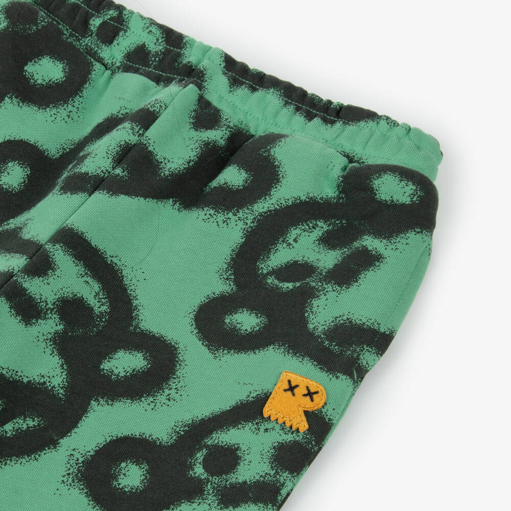 Rock Your Baby-Boys Green Monkey Print Joggers | Childrensalon Outlet