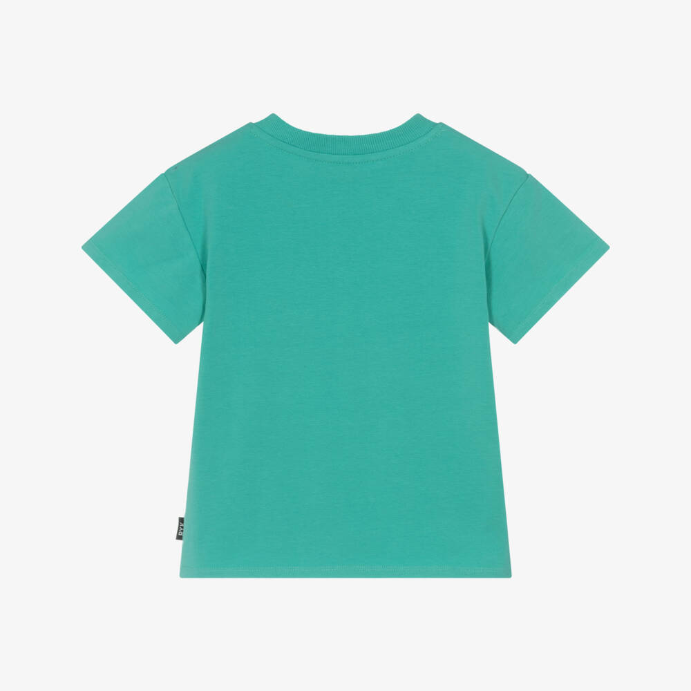 Rock Your Baby-Boys Green Pup Print Tee | Childrensalon Outlet