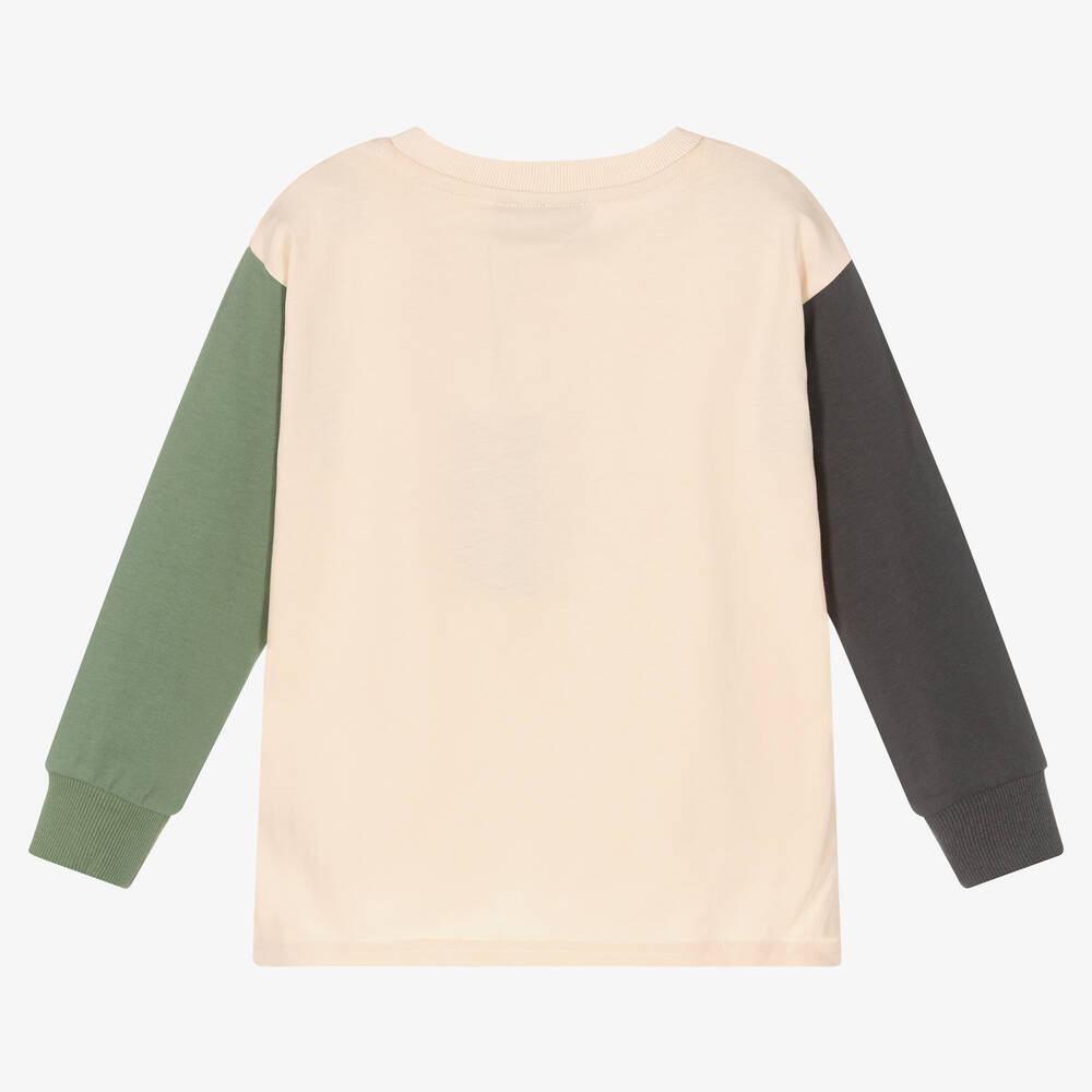 Rock Your Baby-Кремовый хлопковый топ для мальчиков | Childrensalon Outlet