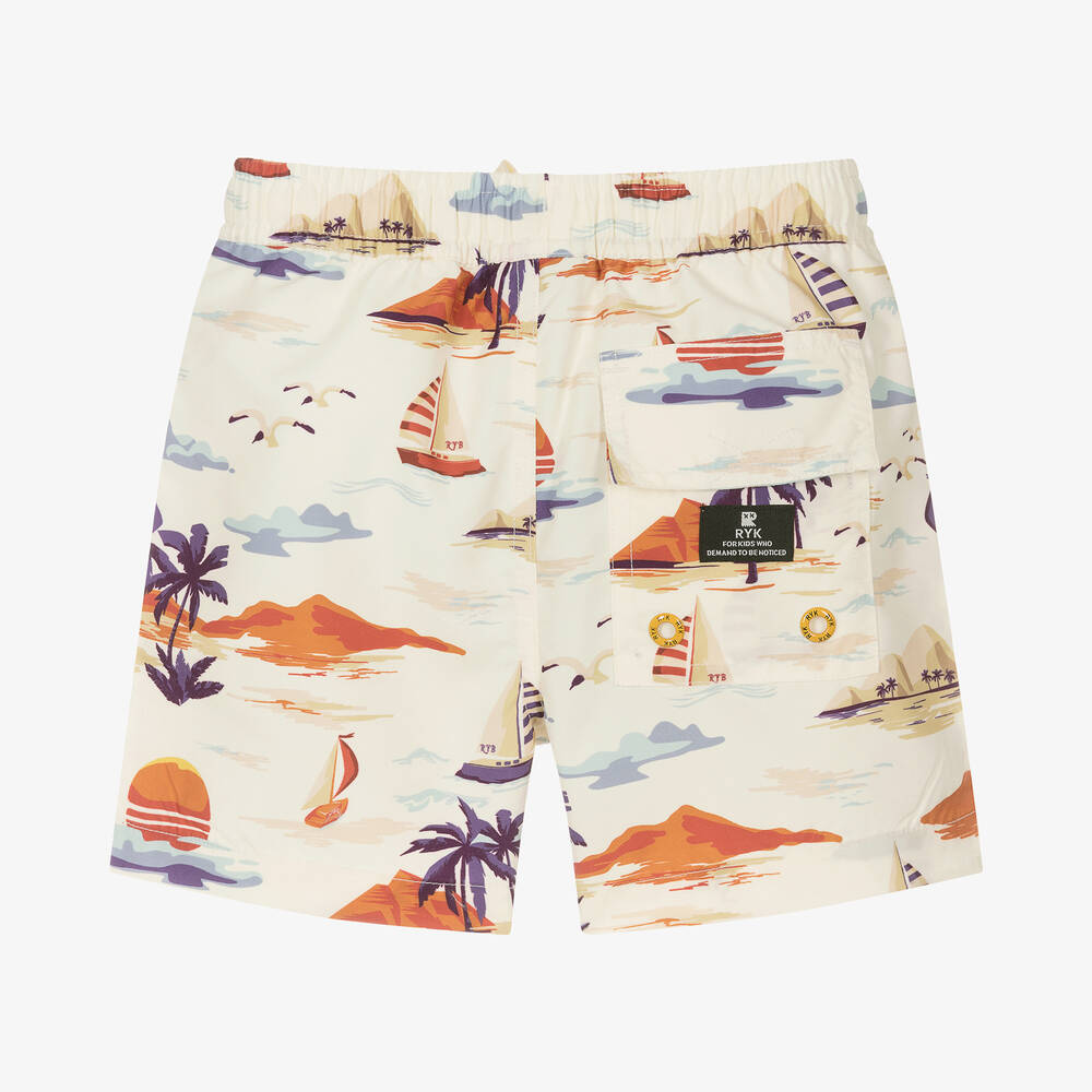 Rock Your Baby-شورت سباحة لون عاجي للأولاد | Childrensalon Outlet