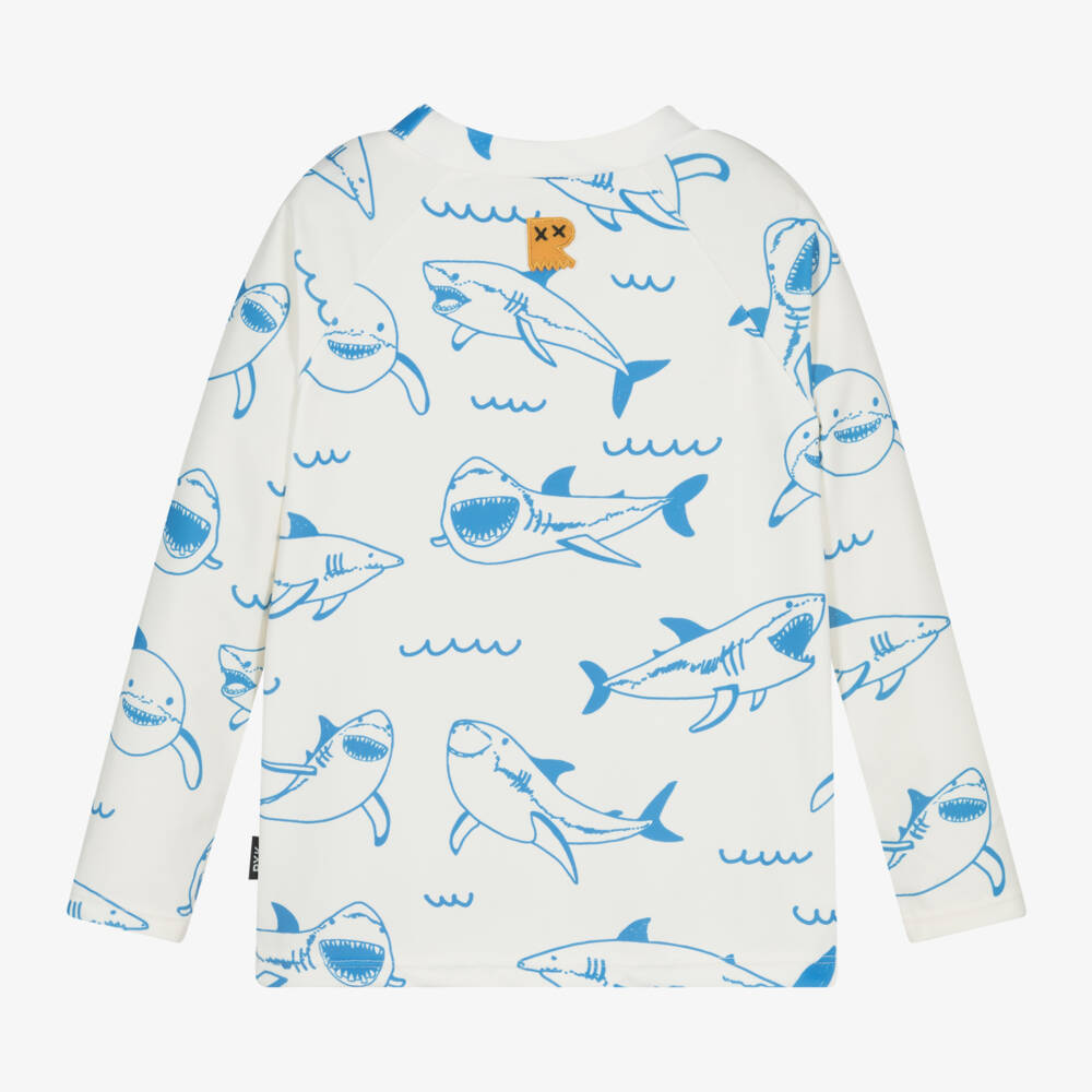 Rock Your Baby-Boys Ivory UPF50 Swim Shirt | Childrensalon Outlet