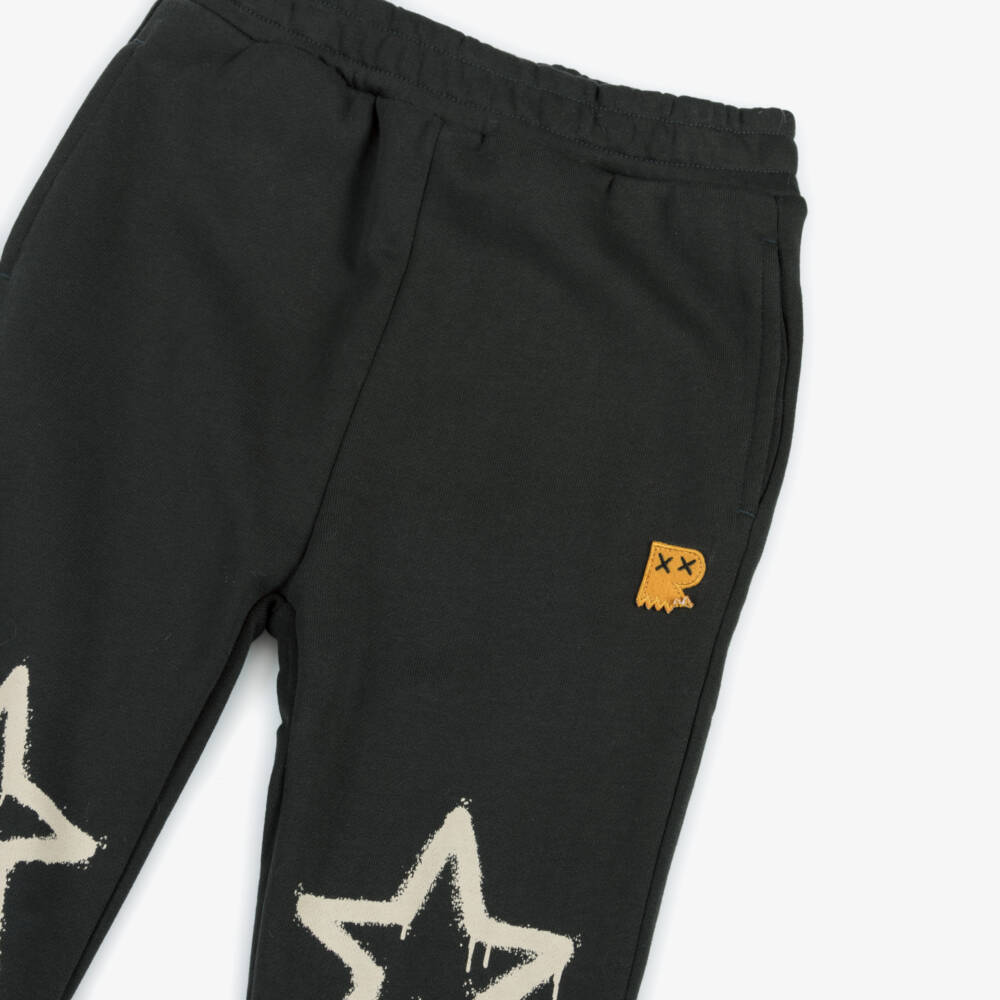 Rock Your Baby-Boys Midnight Star Cotton Joggers | Childrensalon Outlet