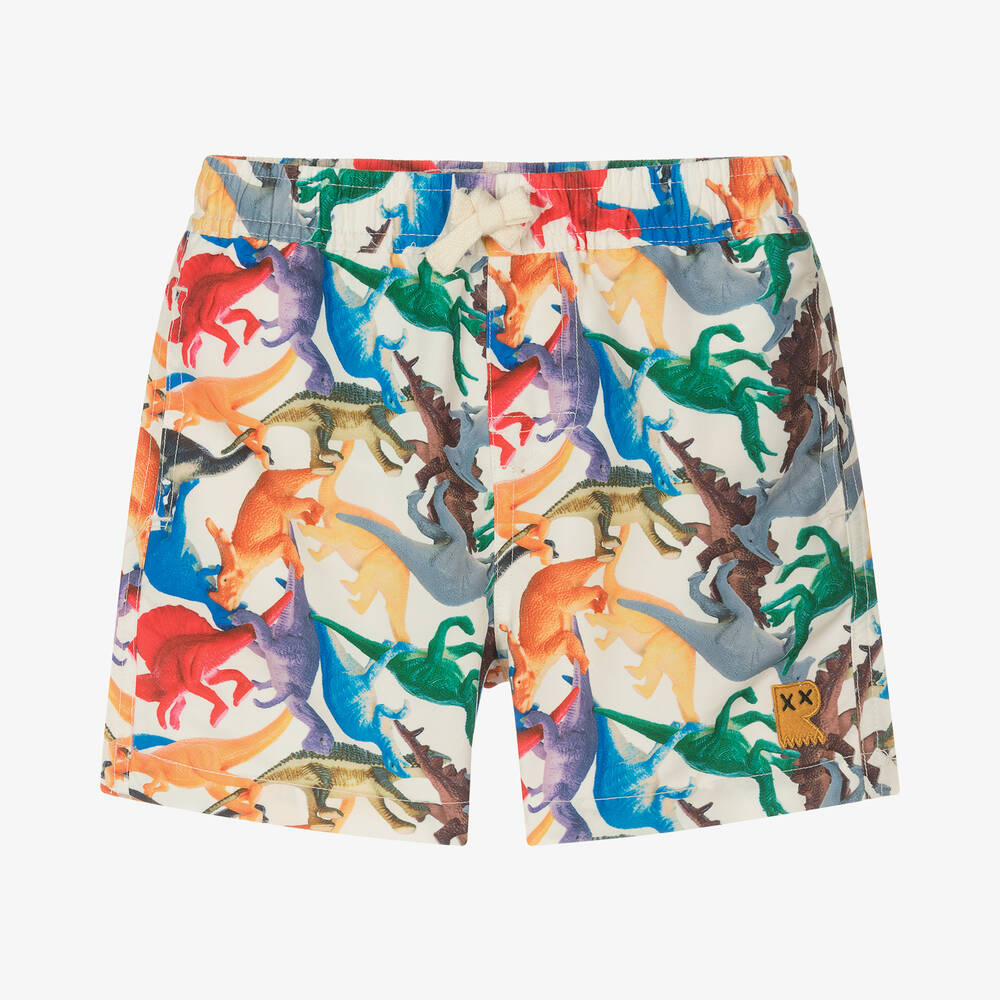 Rock Your Baby - Boys Multicoloured Dino Toys Swim Shorts | Childrensalon