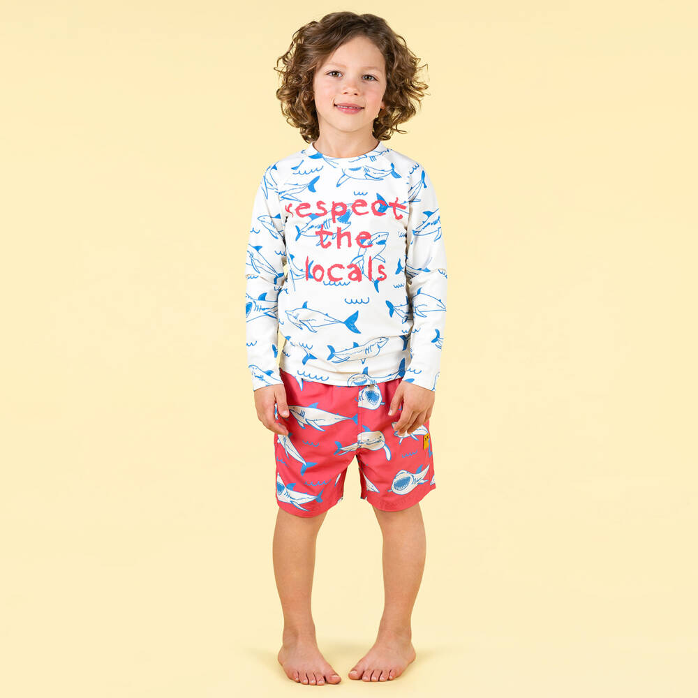 Rock Your Baby-Boys Swim Trunks with Sharks | Childrensalon Outlet