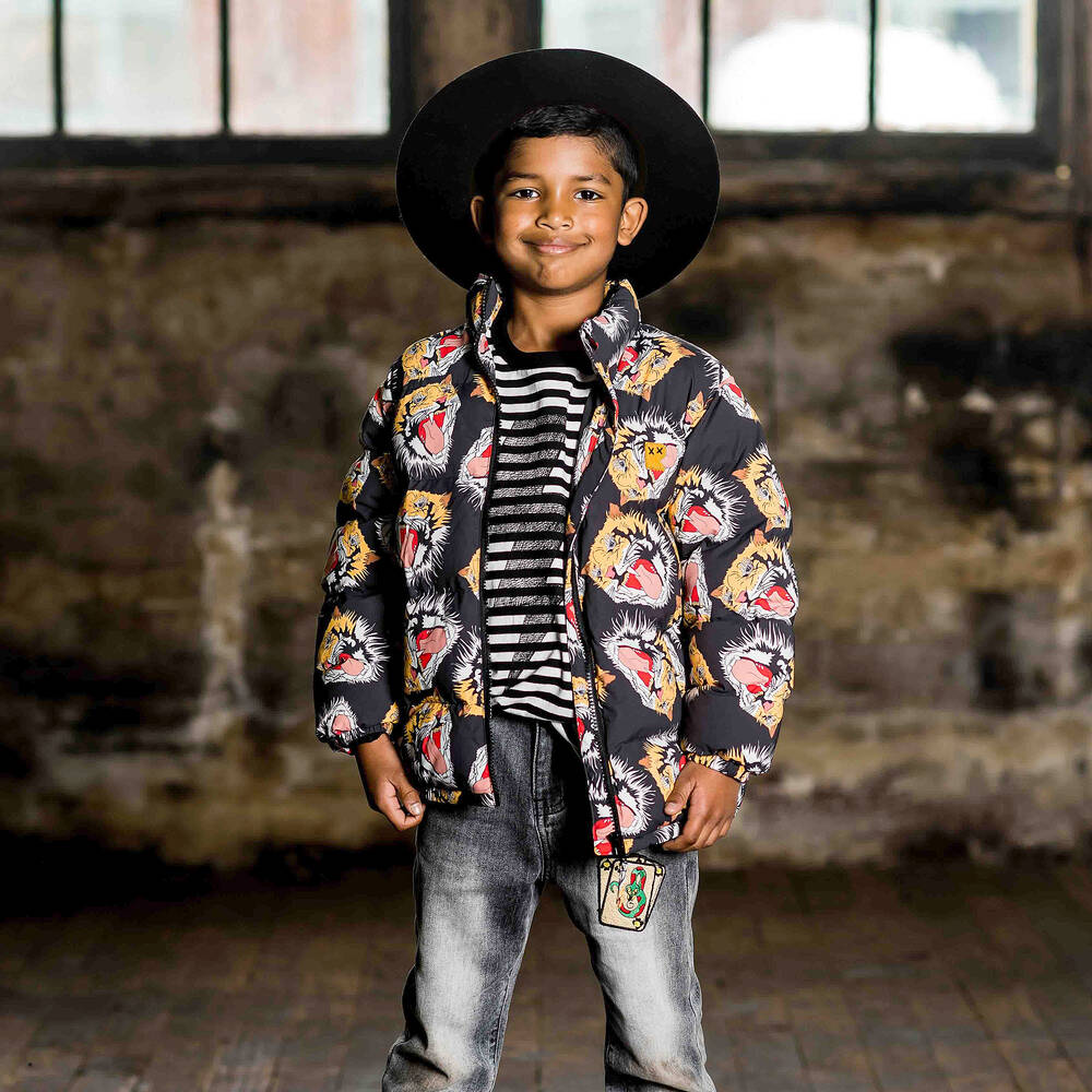 Rock Your Baby-Boys Tiger Padded Jacket | Childrensalon Outlet