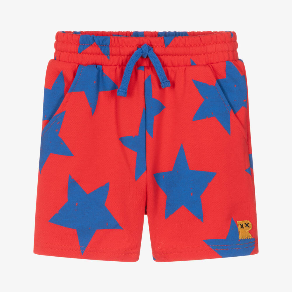 Rock Your Baby-Boys Vibrant Starry Knit Shorts | Childrensalon Outlet