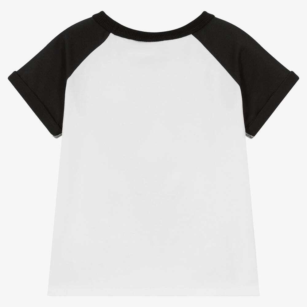 Rock Your Baby-Белая футболка с собакой | Childrensalon Outlet