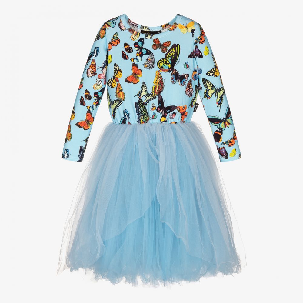 Rock Your Baby-Butterfly Jersey & Tulle Dress | Childrensalon Outlet