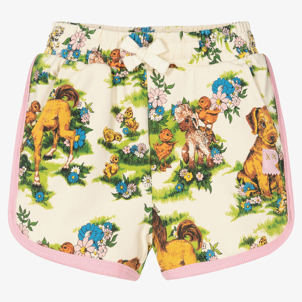 Rock Your Baby - Country Life Cotton Shorts | Childrensalon
