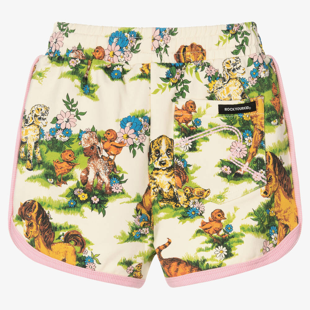 Rock Your Baby-Country Life Cotton Shorts | Childrensalon Outlet