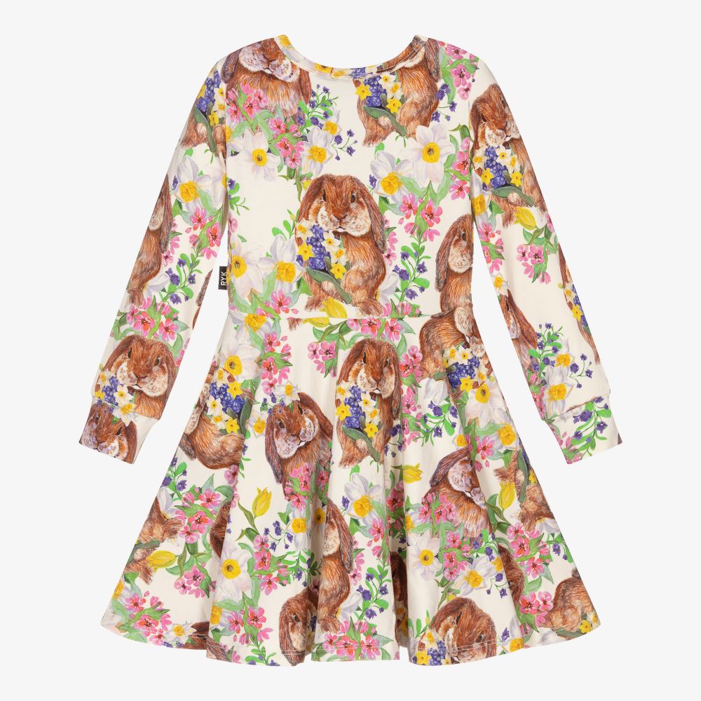 Rock Your Baby-Floral Bunny Dress | Childrensalon Outlet