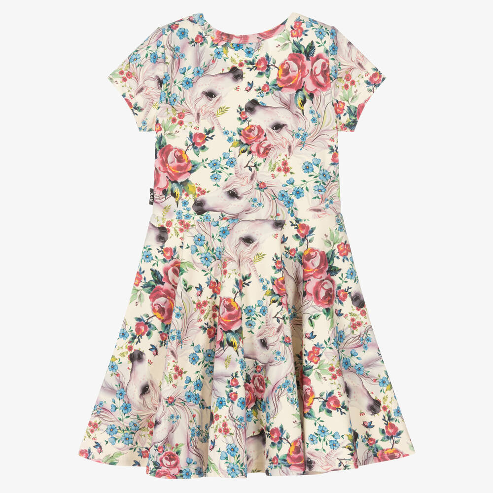 Rock Your Baby-Floral Unicorn Lullaby Dress | Childrensalon Outlet