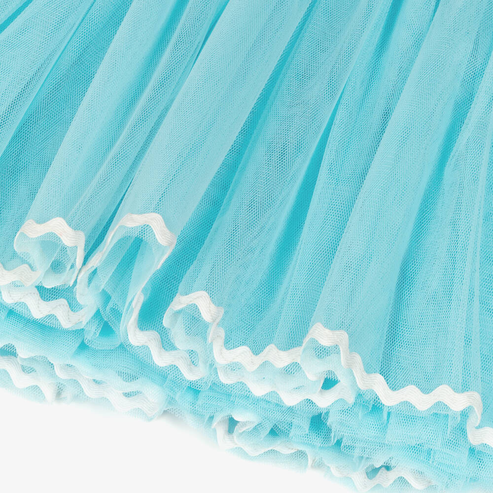 Rock Your Baby-فستان خيالي قطني أزرق للبنات | Childrensalon Outlet