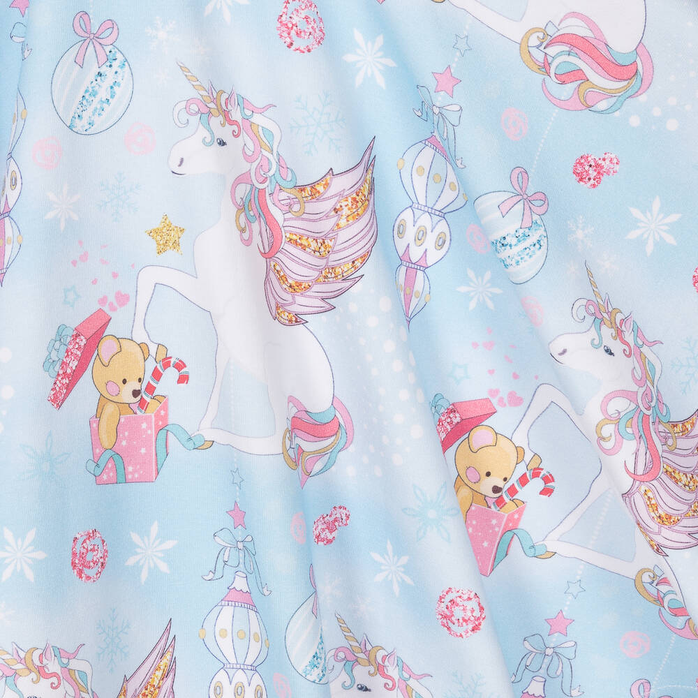 Rock Your Baby-Синее хлопковое платье для девочек | Childrensalon Outlet