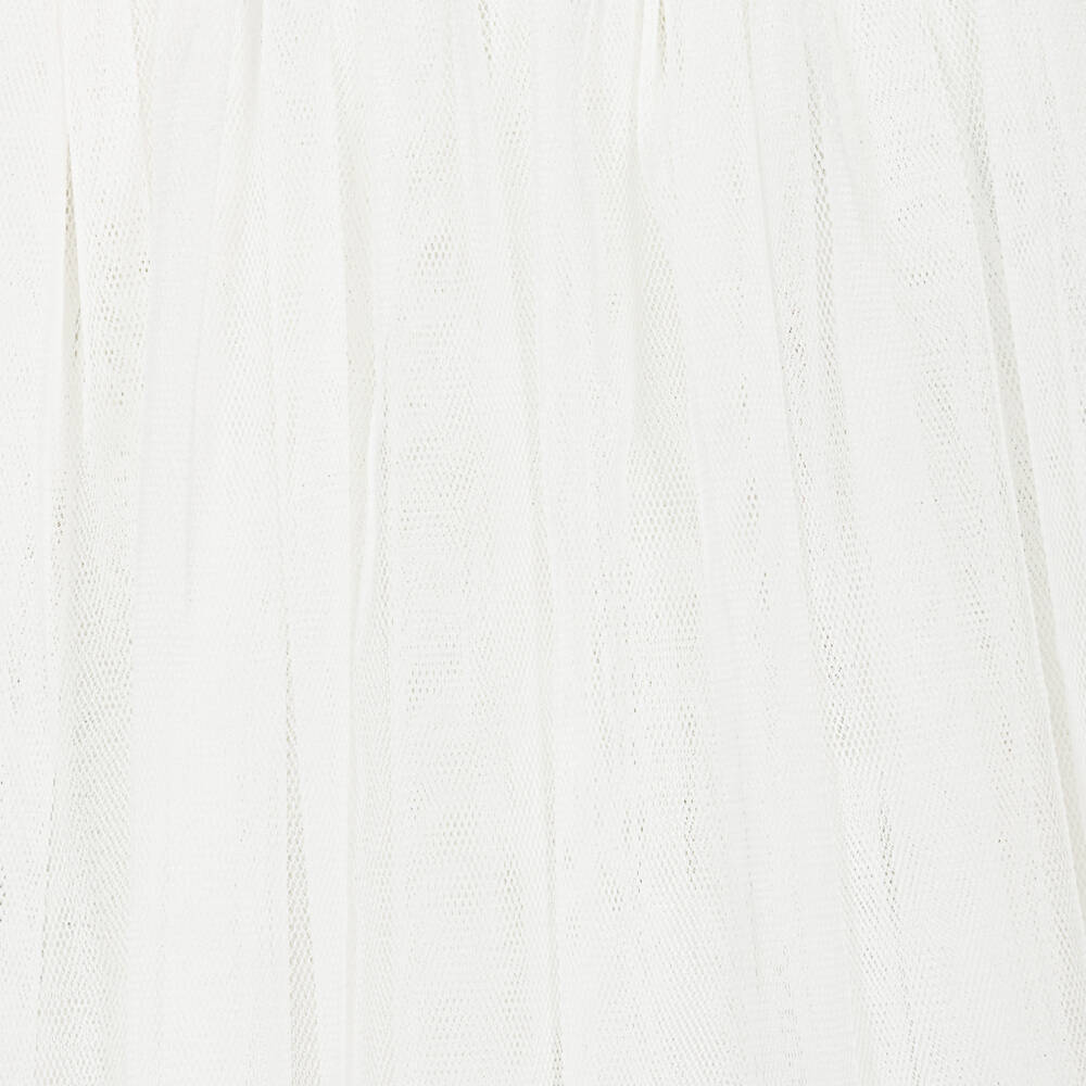 Rock Your Baby-Girls Cream Floral Tulle Gown | Childrensalon Outlet