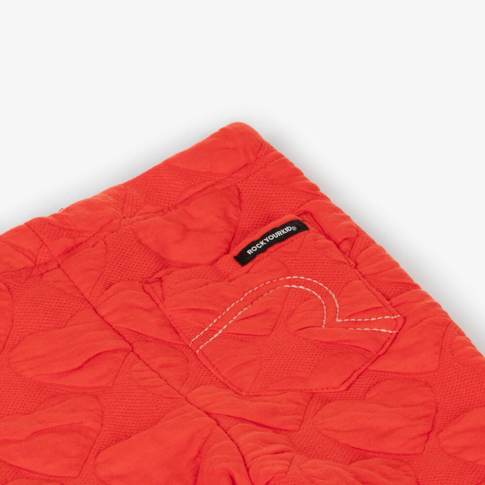 Rock Your Baby-Girls Flared Red Heart Trousers | Childrensalon Outlet