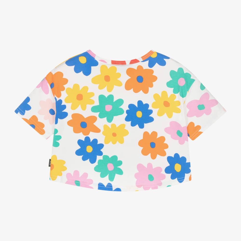 Rock Your Baby-Girls Floral Crop T-Shirt | Childrensalon Outlet