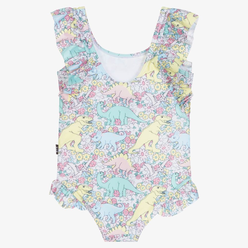Rock Your Baby Girls Floral Dino Swimsuit Childrensalon Outlet