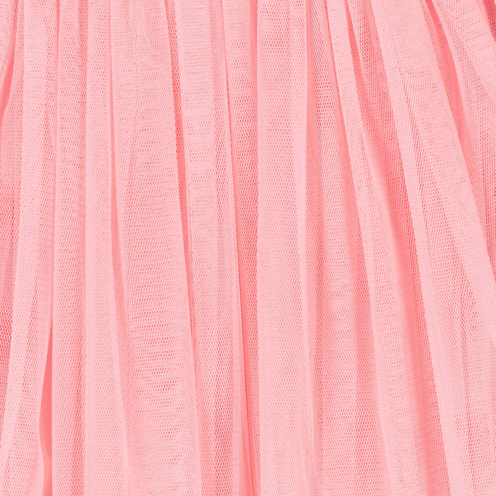 Rock Your Baby-فستان بطبعة ورود تول وجيرسي لون زهري | Childrensalon Outlet