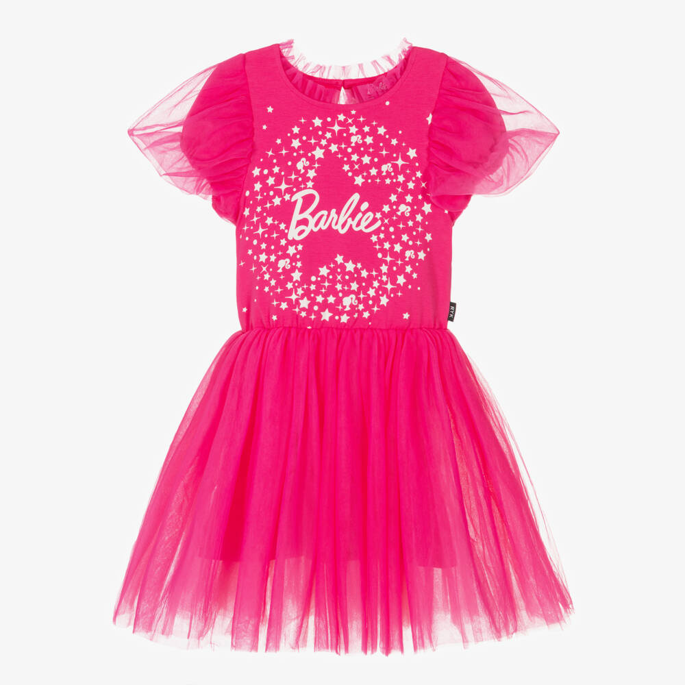 Rock Your Baby-Girls Fuchsia Barbie Tulle Dress | Childrensalon Outlet
