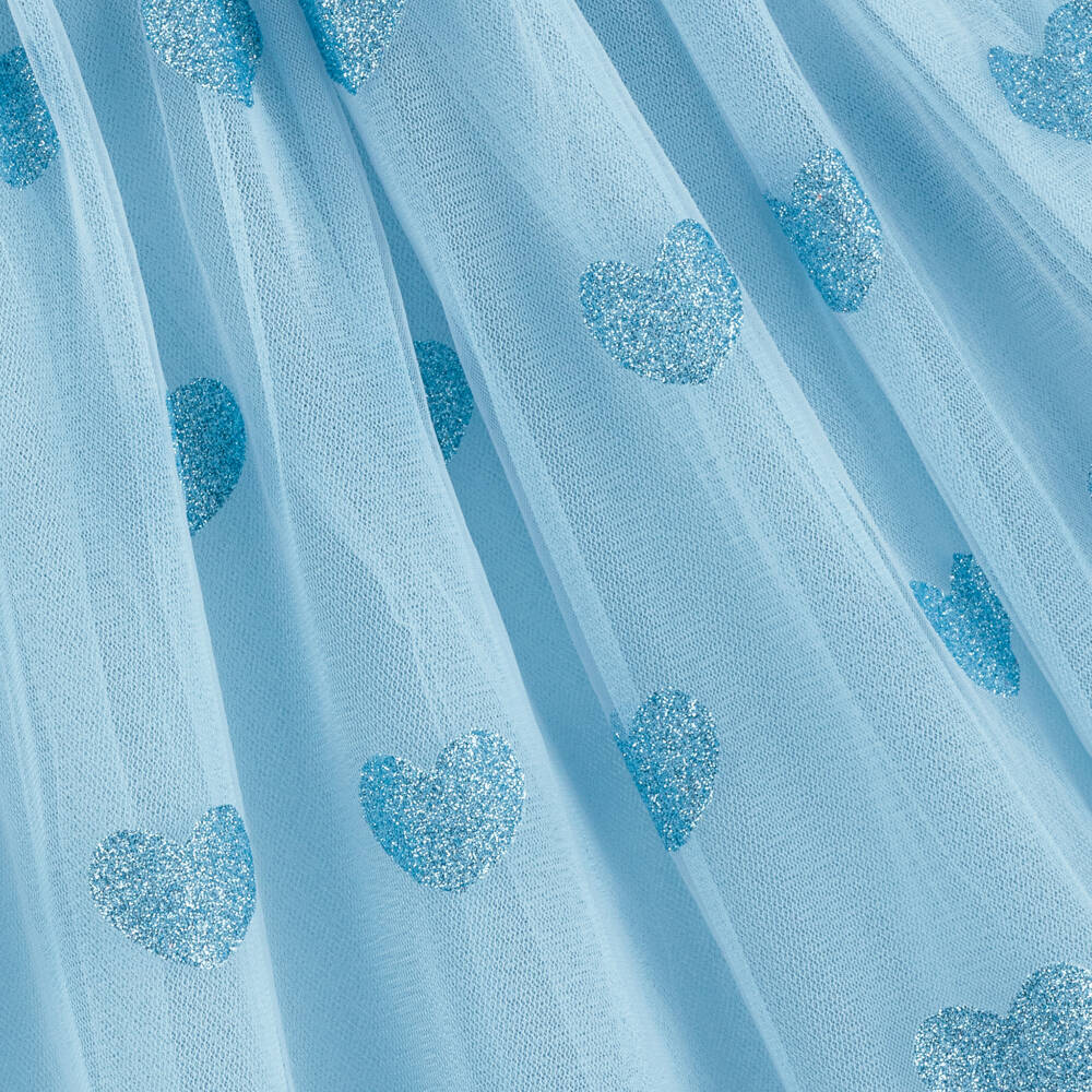 Rock Your Baby-فستان بقلوب تول لون أزرق | Childrensalon Outlet