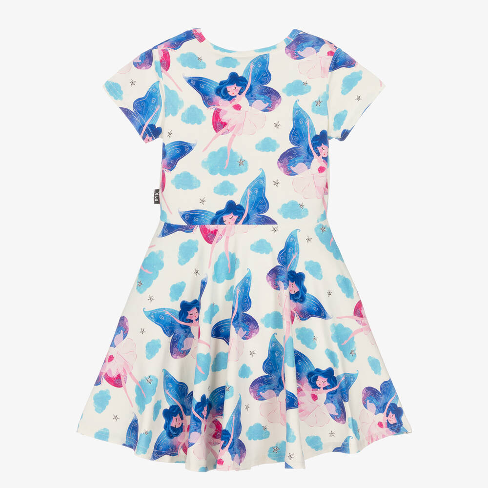 Rock Your Baby-Girls Ivory Cotton Fairy Dress | Childrensalon Outlet