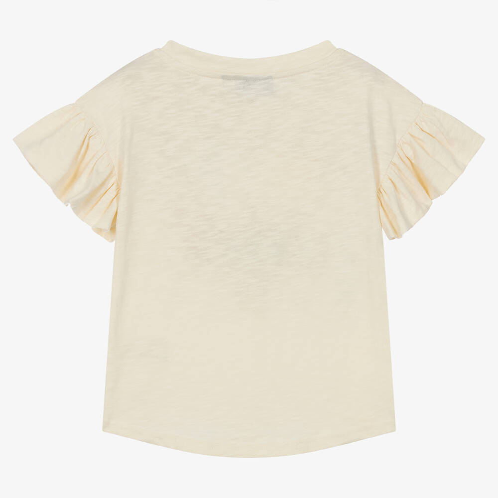 Rock Your Baby-Girls Ivory Cotton Fruit T-Shirt | Childrensalon Outlet