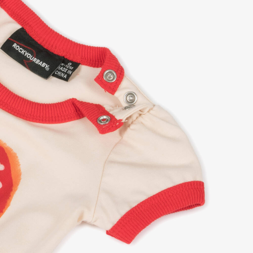 Rock Your Baby-Girls Ivory Ladybird Tulle Dress | Childrensalon Outlet