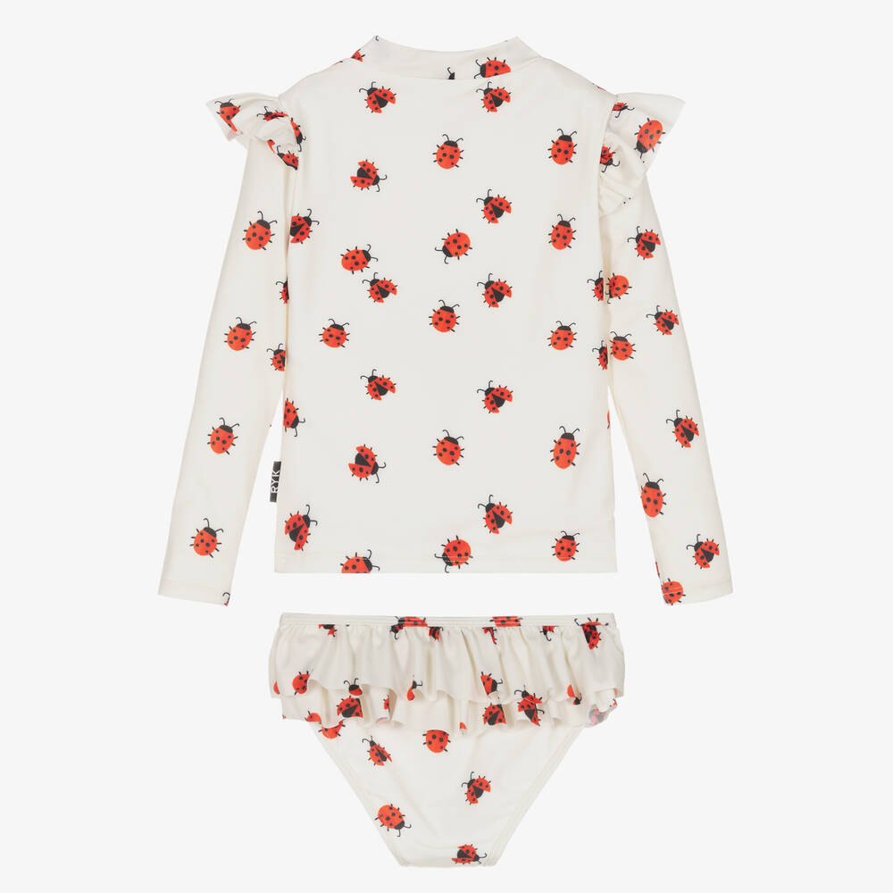 Rock Your Baby-Кремовое танкини с красными божьими коровками | Childrensalon Outlet