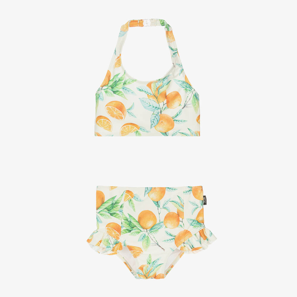 Rock Your Baby-Girls Ivory Valencia Bikini (UPF50+) | Childrensalon Outlet