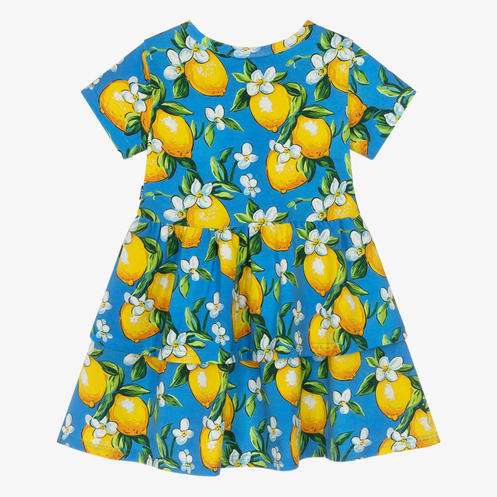 Rock Your Baby-Girls Lemon-Print Knitted Dress | Childrensalon Outlet