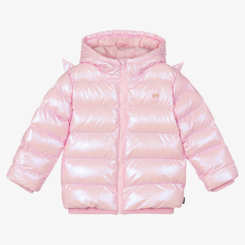 Rock Your Baby - Куртка цвета розовый металлик для девочек | Childrensalon
