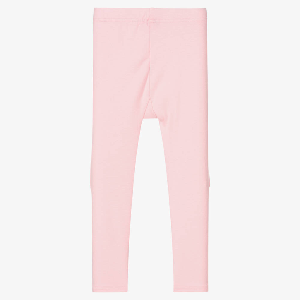 Rock Your Baby - Girls Pale Pink Cotton Leggings | Childrensalon Outlet