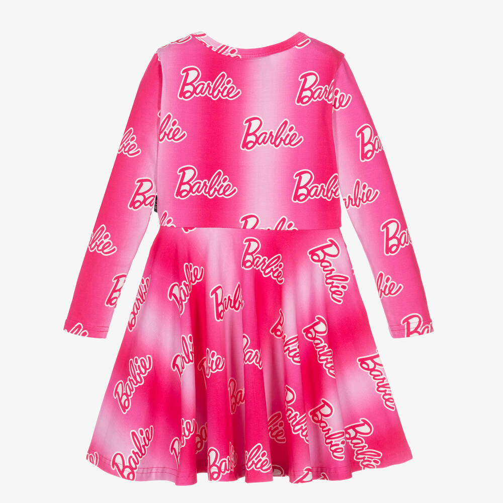 Rock Your Baby-فستان قطن جيرسي لون زهري فاقع | Childrensalon Outlet