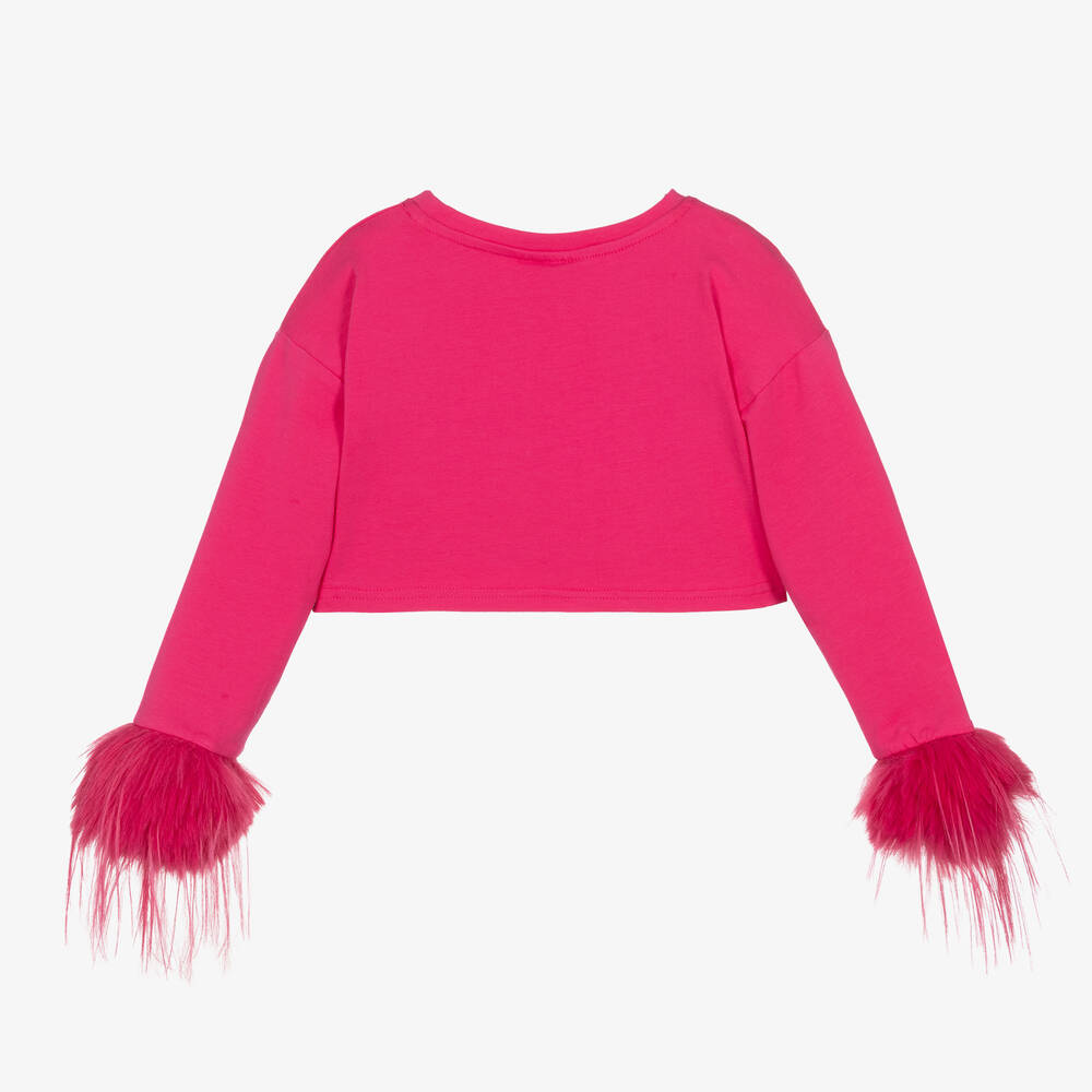 Rock Your Baby Girls Pink Barbie Cotton Top