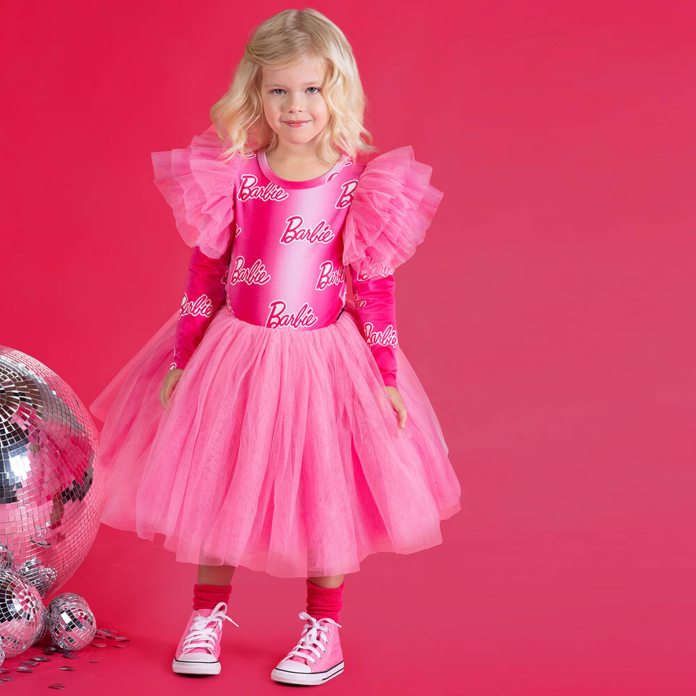 Girl dress barbie clearance