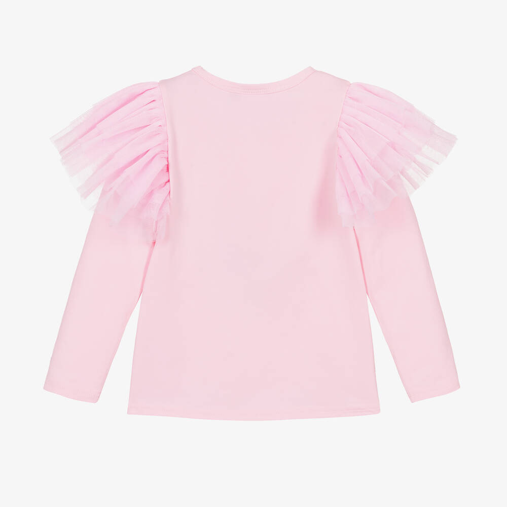 Rock Your Baby-Girls Pink Cotton Castles In The Air Top | Childrensalon Outlet