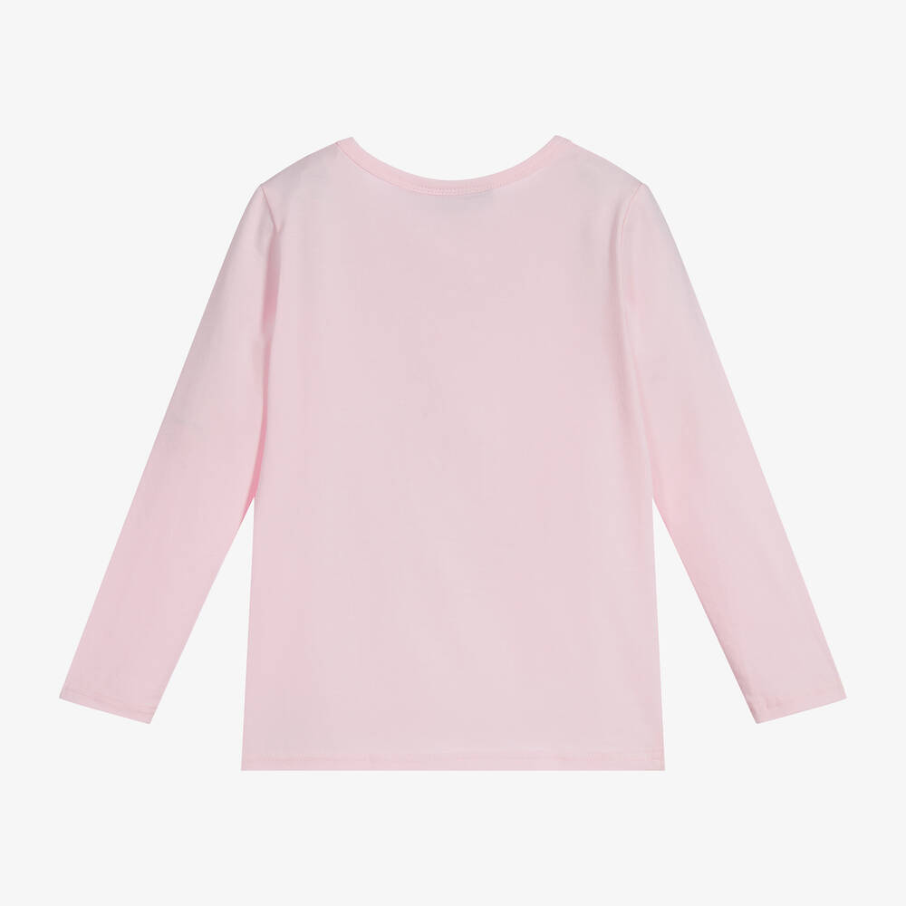 Rock Your Baby-Розовый топ из хлопкового джерси для девочек | Childrensalon Outlet