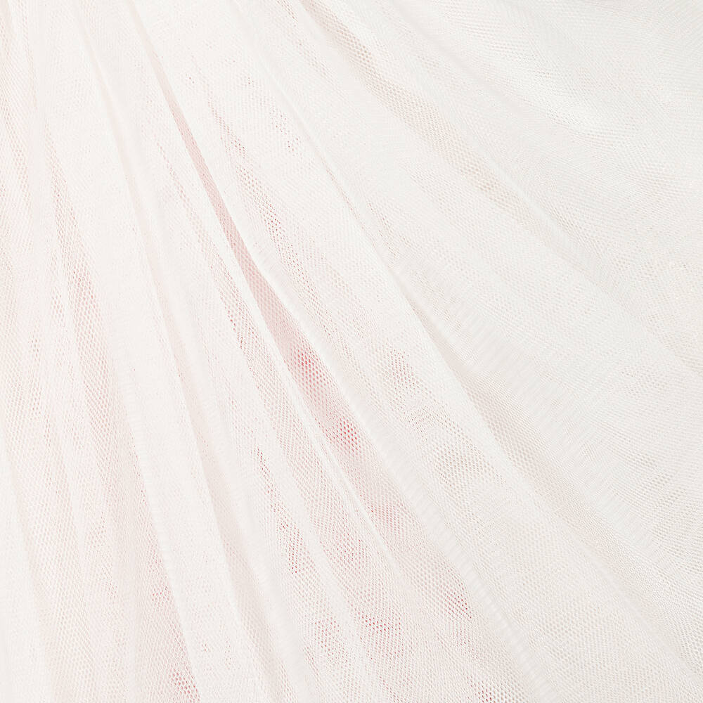 Rock Your Baby-فستان توتو قطن حيرسي وتول لون زهري وأبيض | Childrensalon Outlet